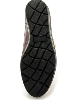 Online Derbies détails métallisés zip et lacets Femme Baskets, Derbies