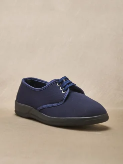 Sale Derbies en maille légèrement extensible Femme Chaussures En Toile