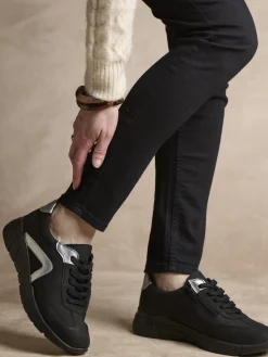 Outlet Derbies extra larges zippés Femme Baskets, Derbies