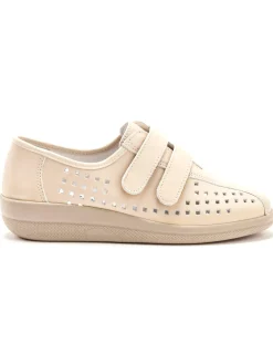 Clearance Derbies scratchées à semelle amovible Femme Baskets, Derbies