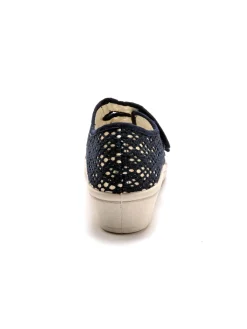 Derbies souples toile et éponge Femme Chaussures En Toile