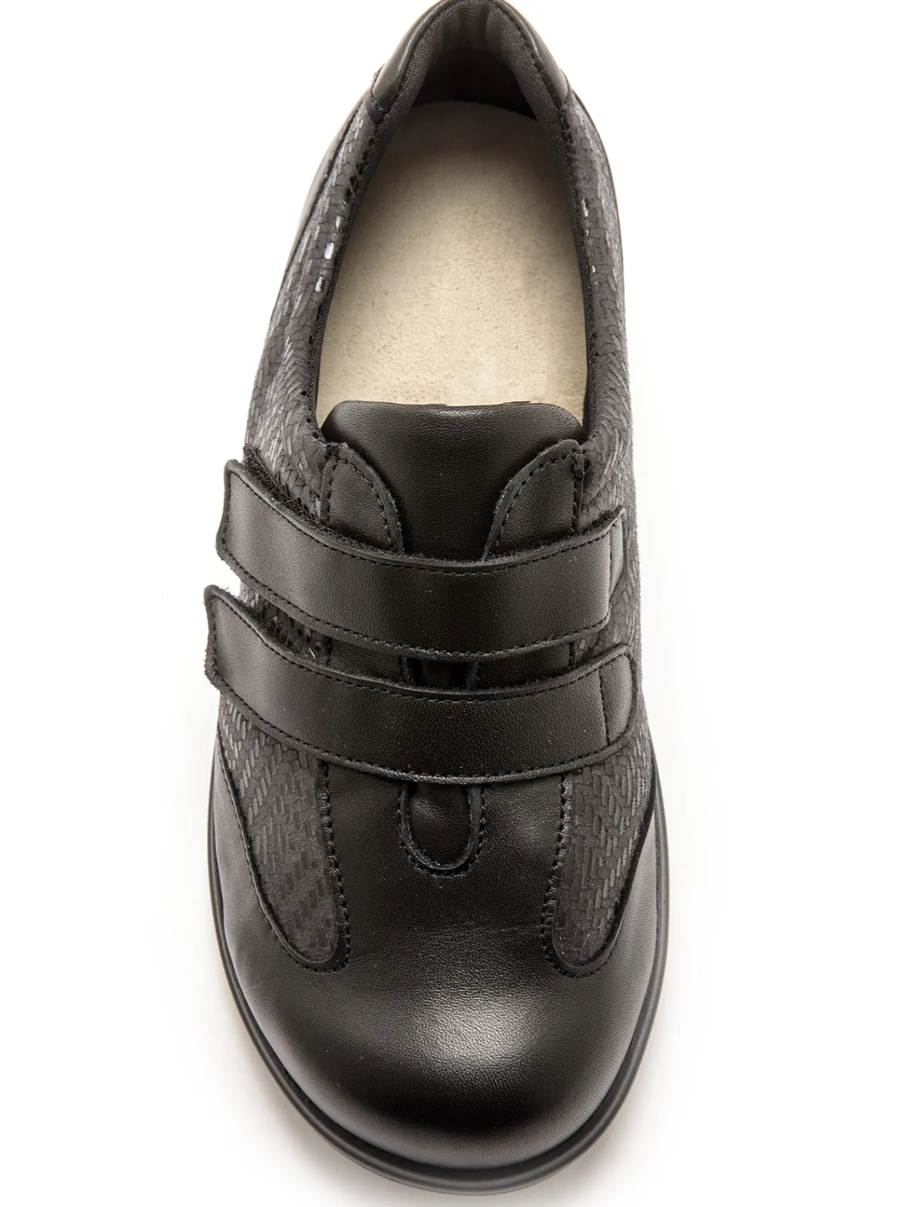 Hot Derbies ultra larges 2 pattes scratchs Femme Baskets, Derbies