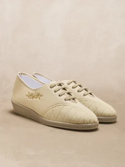 Hot Derbies ultra-souples Femme Chaussures En Toile