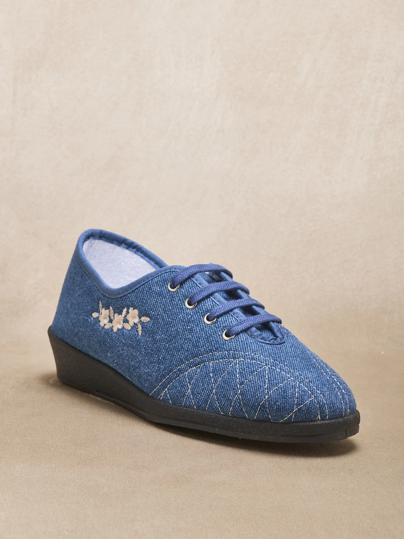 Outlet Derbies ultra-souples Femme Chaussures En Toile