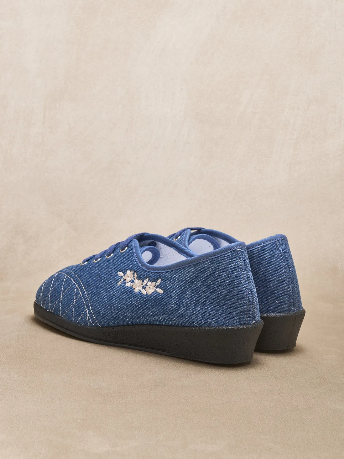 Outlet Derbies ultra-souples Femme Chaussures En Toile