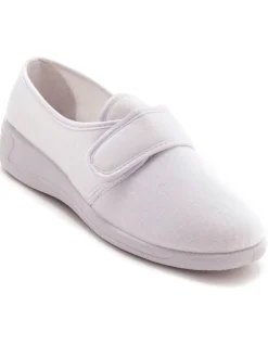 Sale Derbies ultra-souples à patte scratch Femme Chaussures En Toile