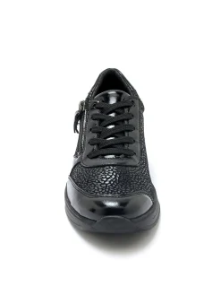 Best Derbies zip côté et lacets Femme Baskets, Derbies