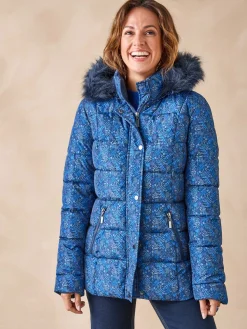 Online Doudoune à capuche amovible Femme Manteau, Parka