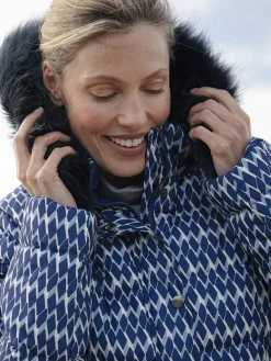 Outlet Doudoune à capuche amovible Femme Manteau, Parka