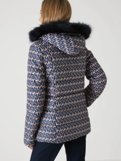 Discount Doudoune à capuche amovible Femme Manteau, Parka