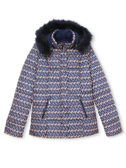 Discount Doudoune à capuche amovible Femme Manteau, Parka