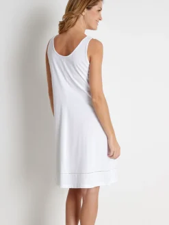 Fond de robe en pur coton long. 90cm Fond De Robe, Jupon