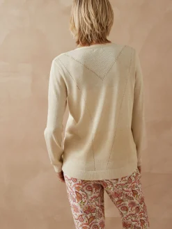 Best Gilet ajouré bord à bord Femme Gilet