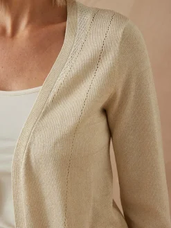 Best Gilet ajouré bord à bord Femme Gilet