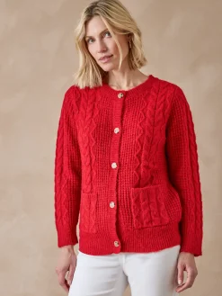 Outlet Gilet en maille fantaisie Femme Gilet