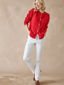 Outlet Gilet en maille fantaisie Femme Gilet