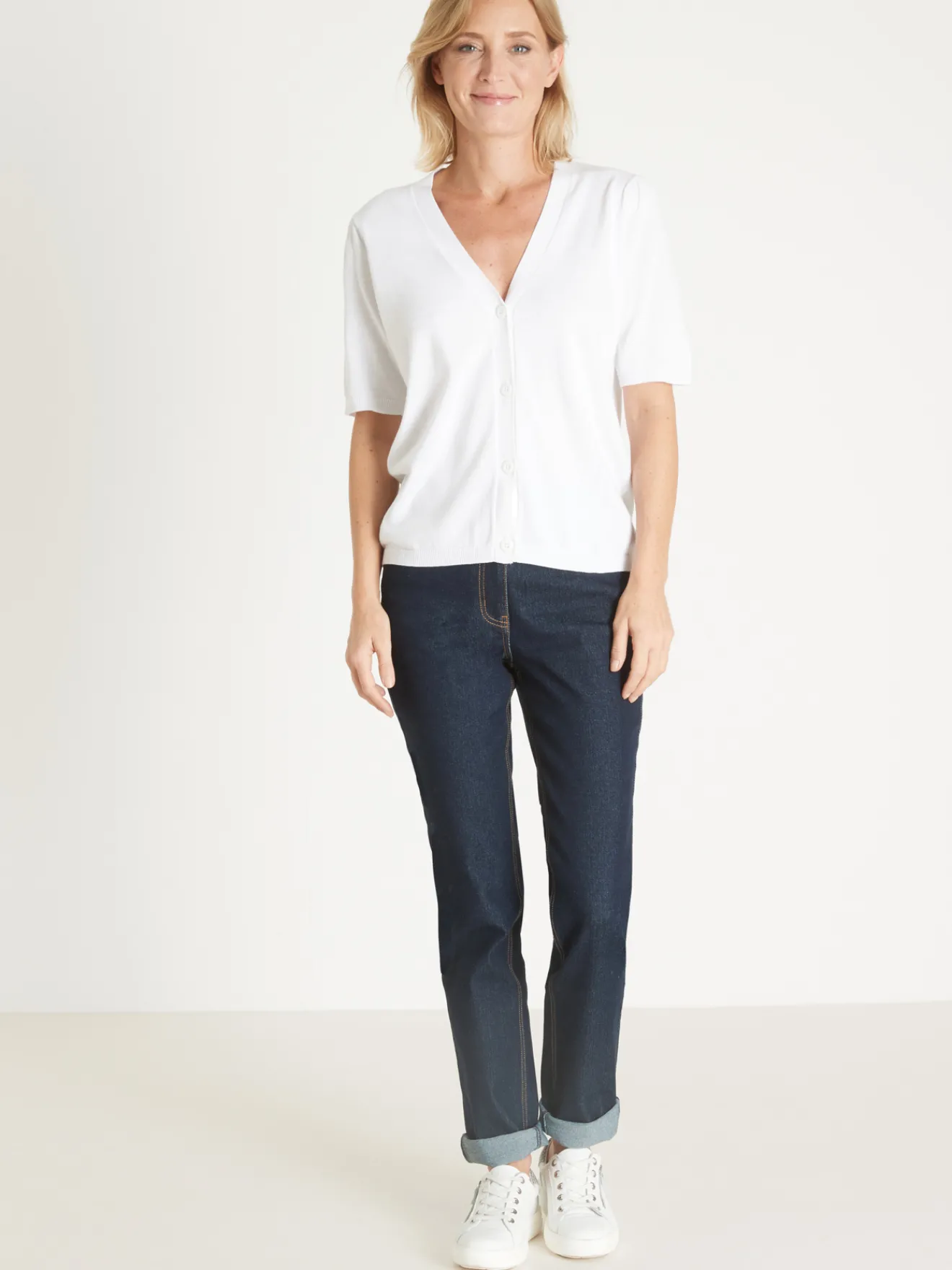 Gilet forme boîte Femme Gilet