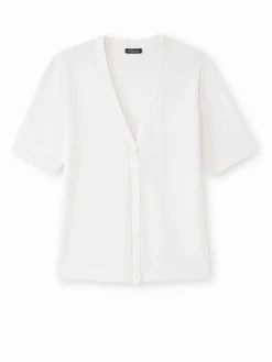 Gilet forme boîte Femme Gilet