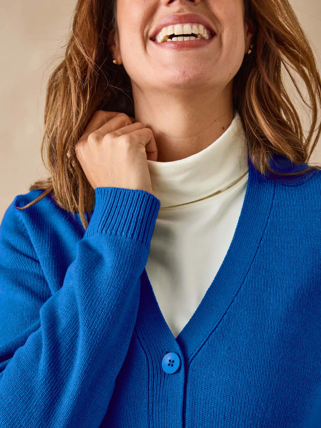 Clearance Gilet intemporel manches longues Femme Gilet