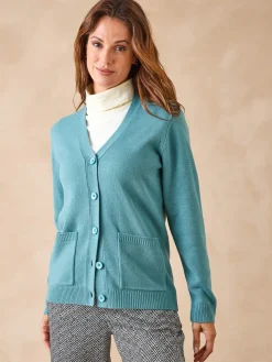 Online Gilet intemporel manches longues Femme Gilet