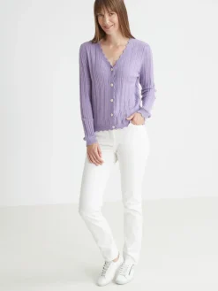 Best Gilet point fantaisie Femme Gilet