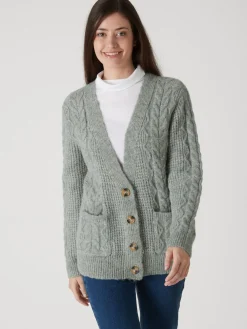 Best GIlet torsadé Femme Gilet