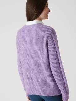 Discount GIlet torsadé Femme Gilet