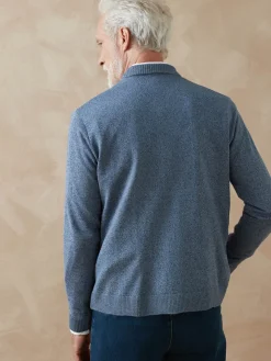 Discount Gilet V jacquard Homme Gilet, Cardigan