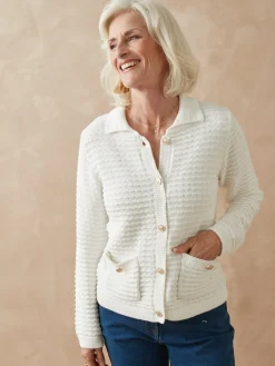 Clearance Gilet veste col polo Femme Gilet