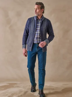 Clearance Gilet zippé col montant Homme Gilet, Cardigan