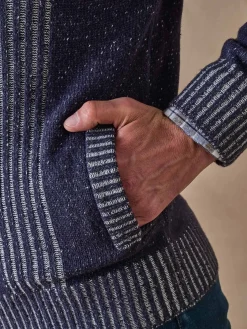 Clearance Gilet zippé col montant Homme Gilet, Cardigan