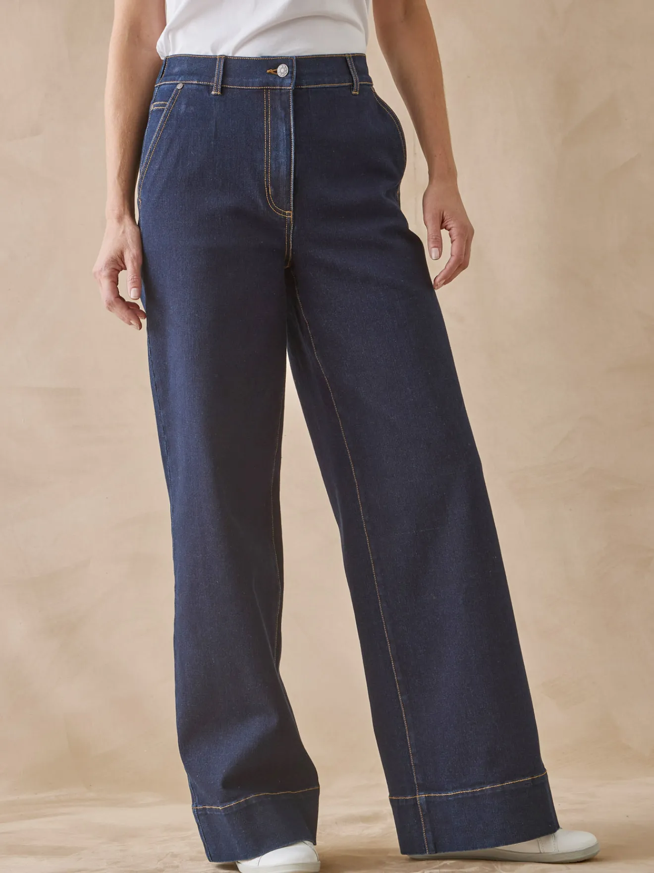 Jean large Femme Jean|Pantalon