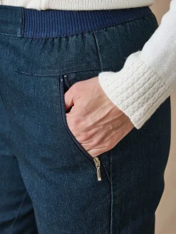 Clearance Jean élastiqué Femme Jean|Pantalon