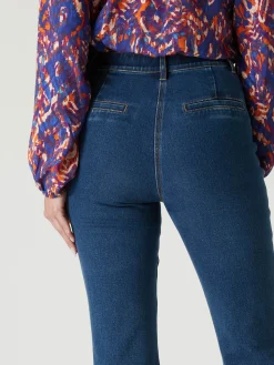 Discount Jean élastiqué bas évasé stature -1.60 m Femme Jean|Pantalon