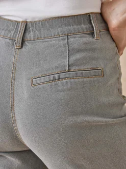 Discount Jean élastiqué bas évasé stature +1.60m Femme Jean|Pantalon