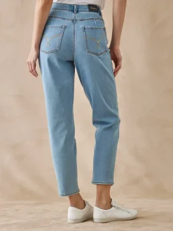 Clearance Jean 7/8ème coupe Mom Femme Jean|Pantalon