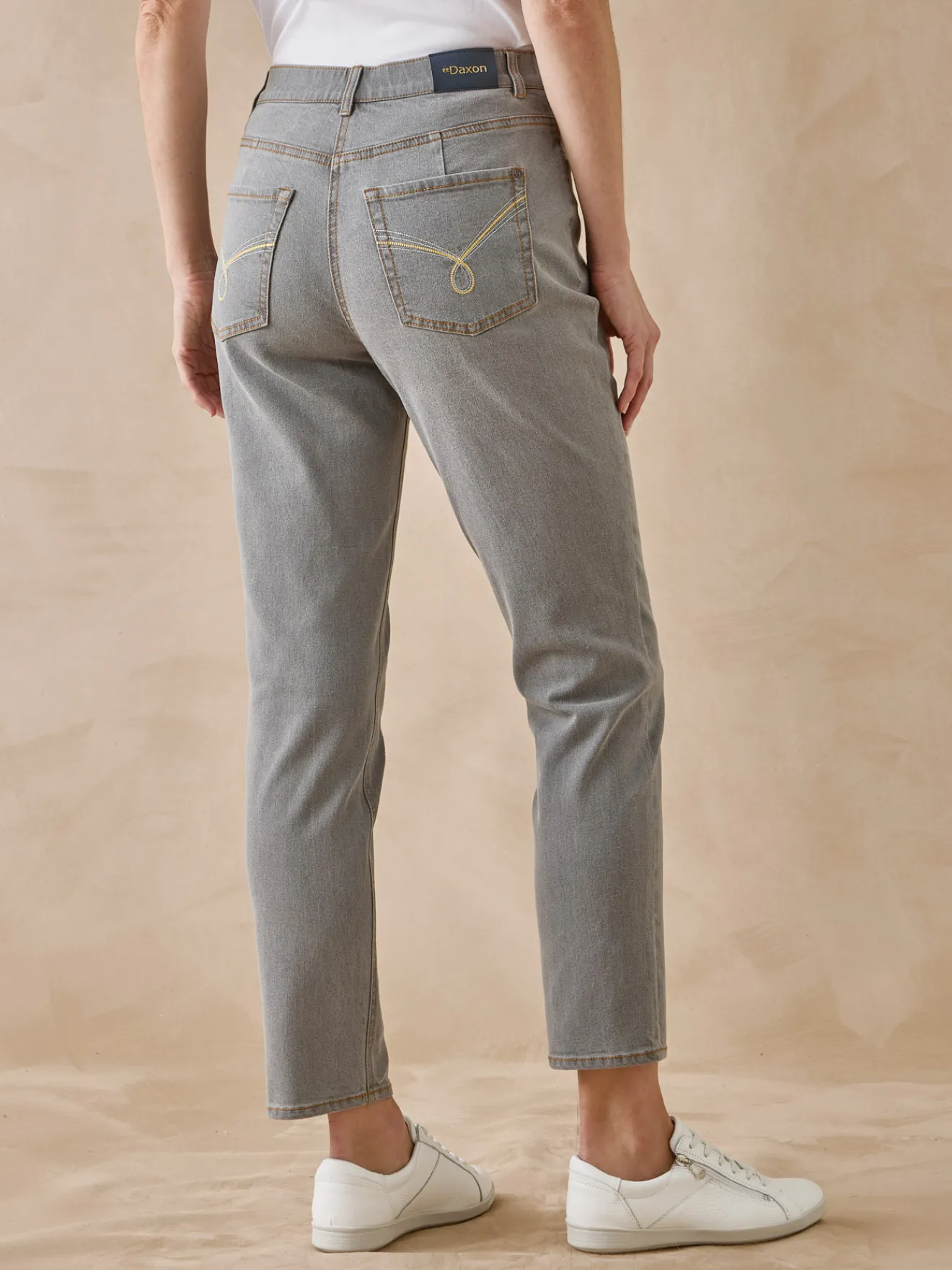 Sale Jean 7/8ème taille haute Femme Jean|Pantalon