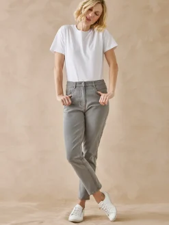 Sale Jean 7/8ème taille haute Femme Jean|Pantalon