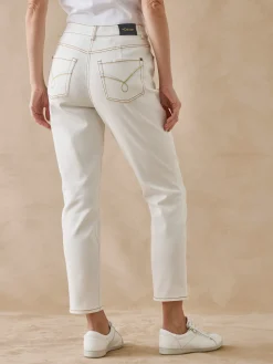 Sale Jean 7/8ème taille haute Femme Jean|Pantalon