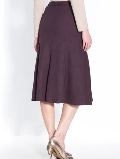 New Jupe à panneaux hanches larges Femme Jupe