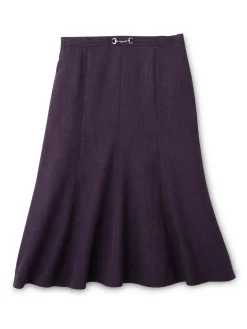 New Jupe à panneaux hanches larges Femme Jupe