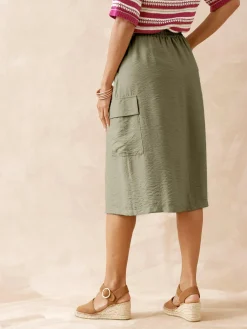 Best Jupe cargo élastiquée Femme Jupe