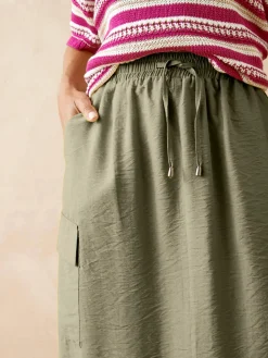 Best Jupe cargo élastiquée Femme Jupe