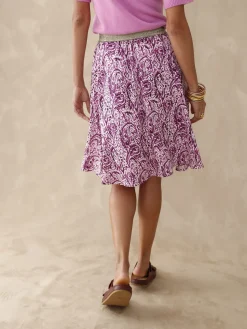 Discount Jupe courte entièrement élastiquée Femme Jupe