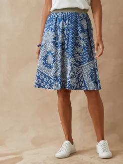 Discount Jupe courte entièrement élastiquée Femme Jupe