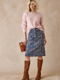 Hot Jupe droite 5 poches Femme Jupe