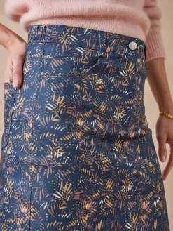 Hot Jupe droite 5 poches Femme Jupe