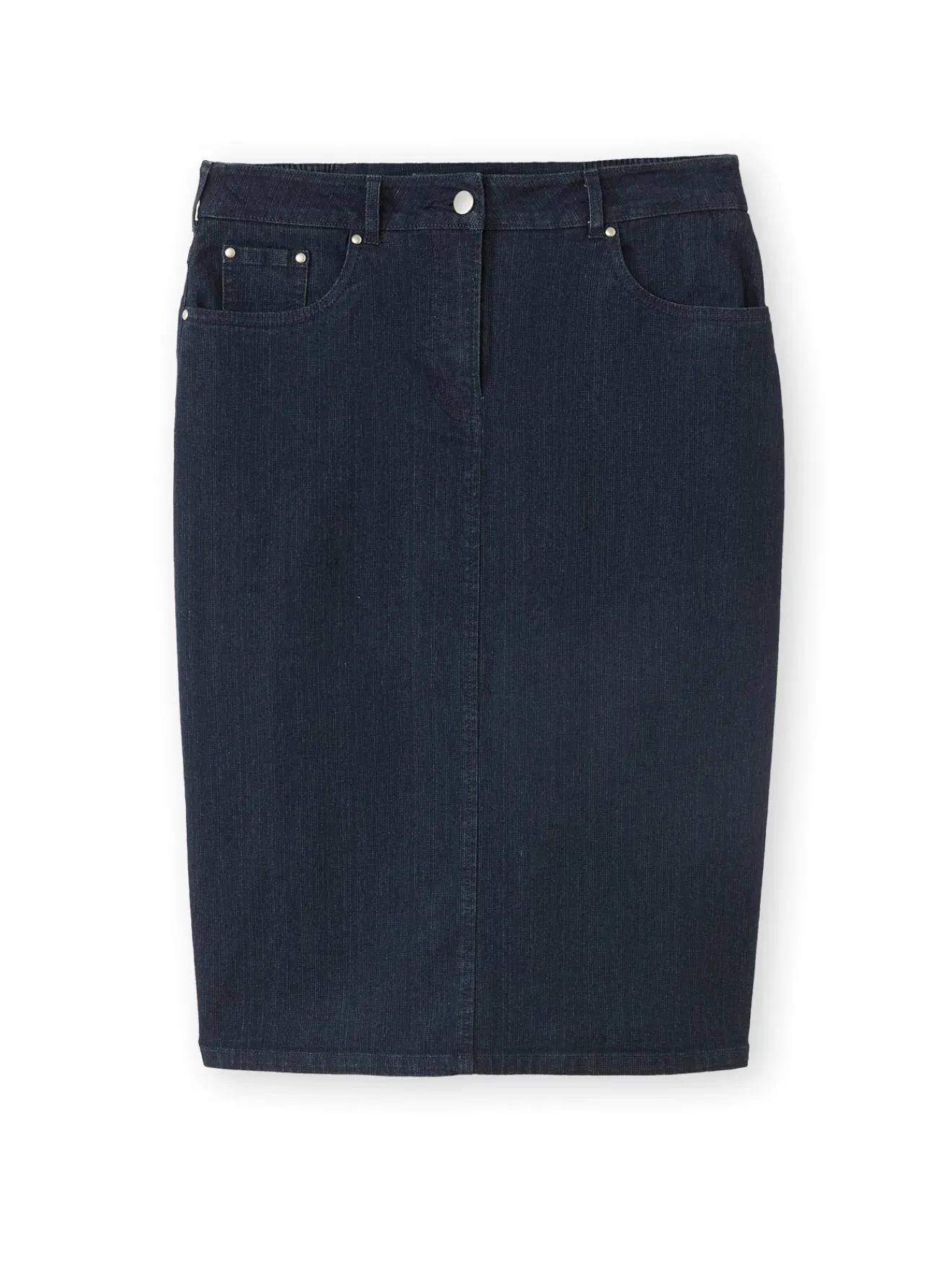 Outlet Jupe droite 5 poches extensible Femme Jupe