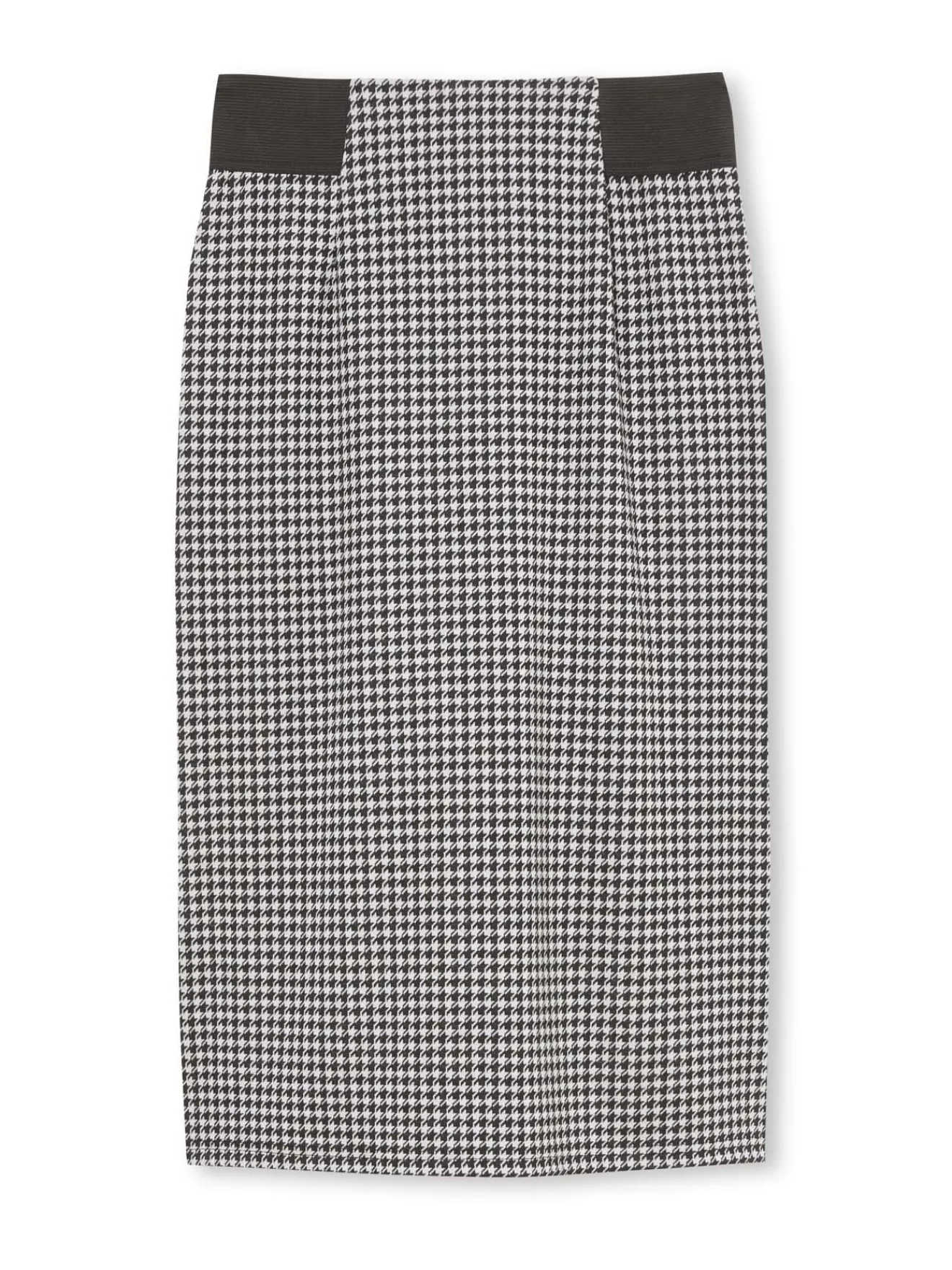 Jupe droite élastiquée Femme Jupe