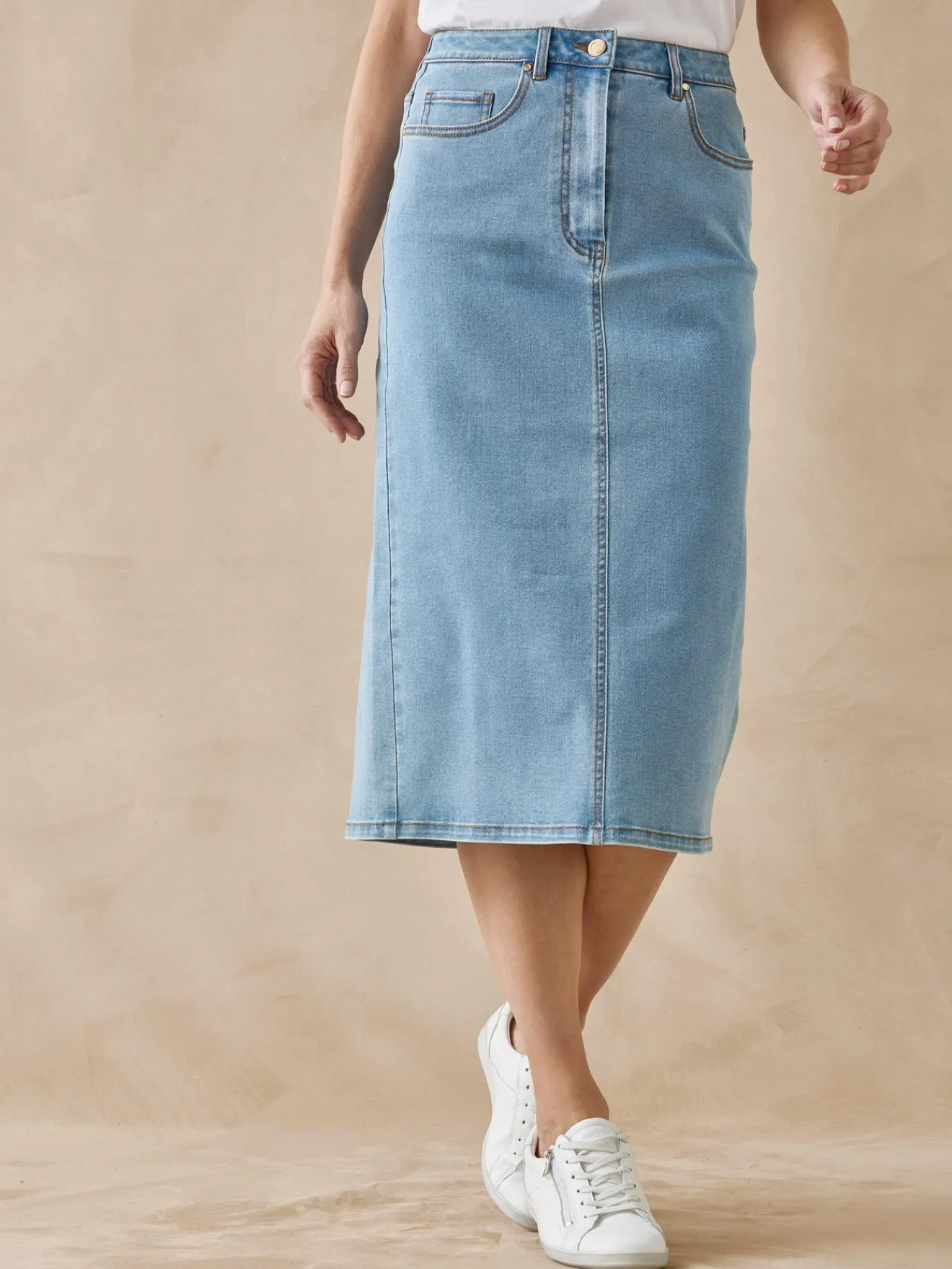 Jupe en denim Femme Jupe